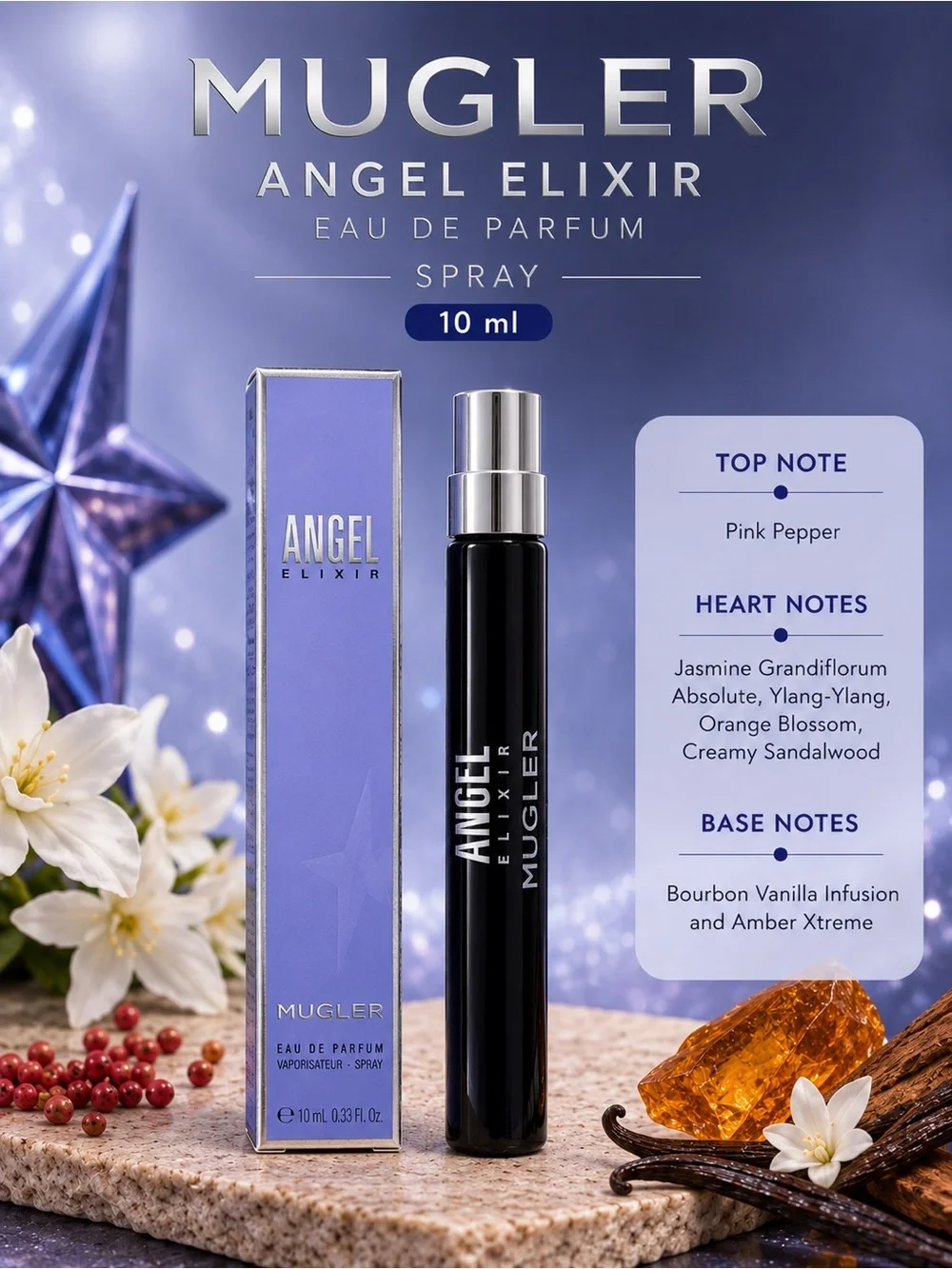 Mugler Angel Elixir EDP Spray 10ml